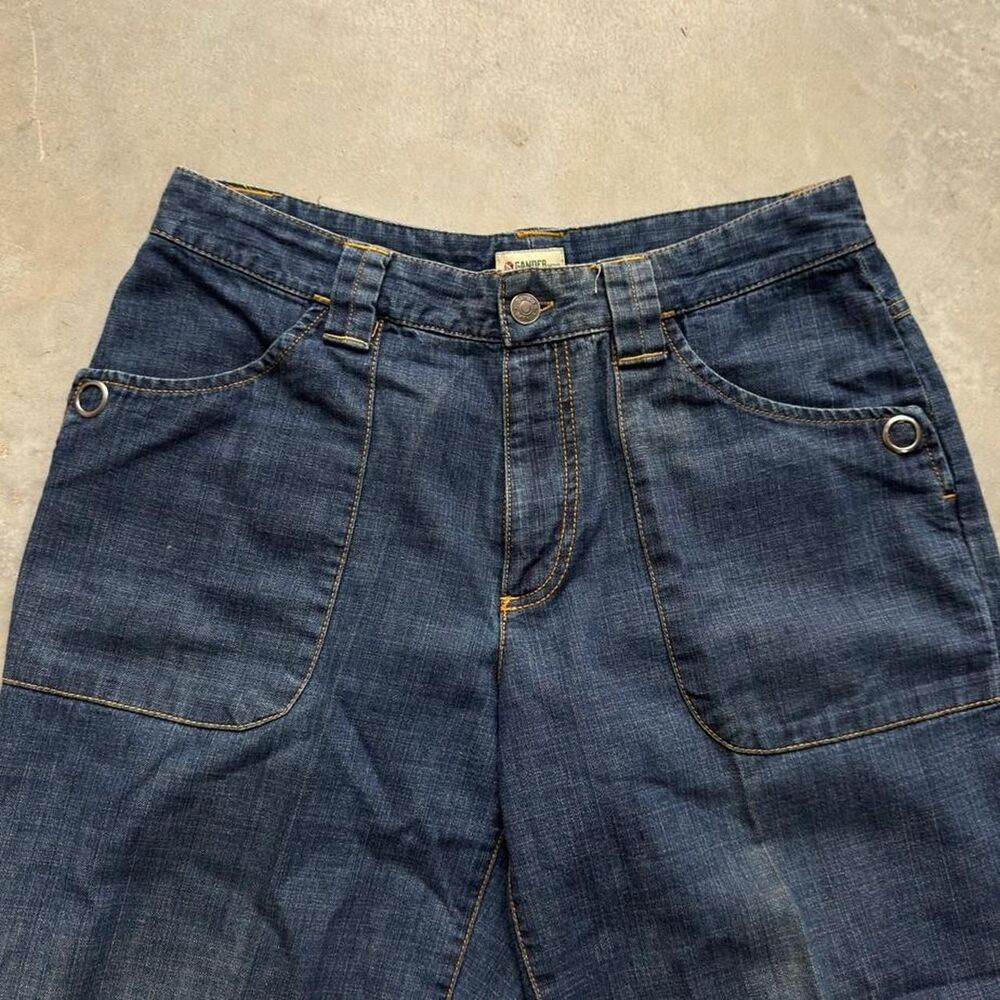 Gander capri navy blue jeans Size 8
